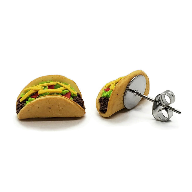 Tortilla Chip & Salsa Mexican Food Earring Stud Earrings Food