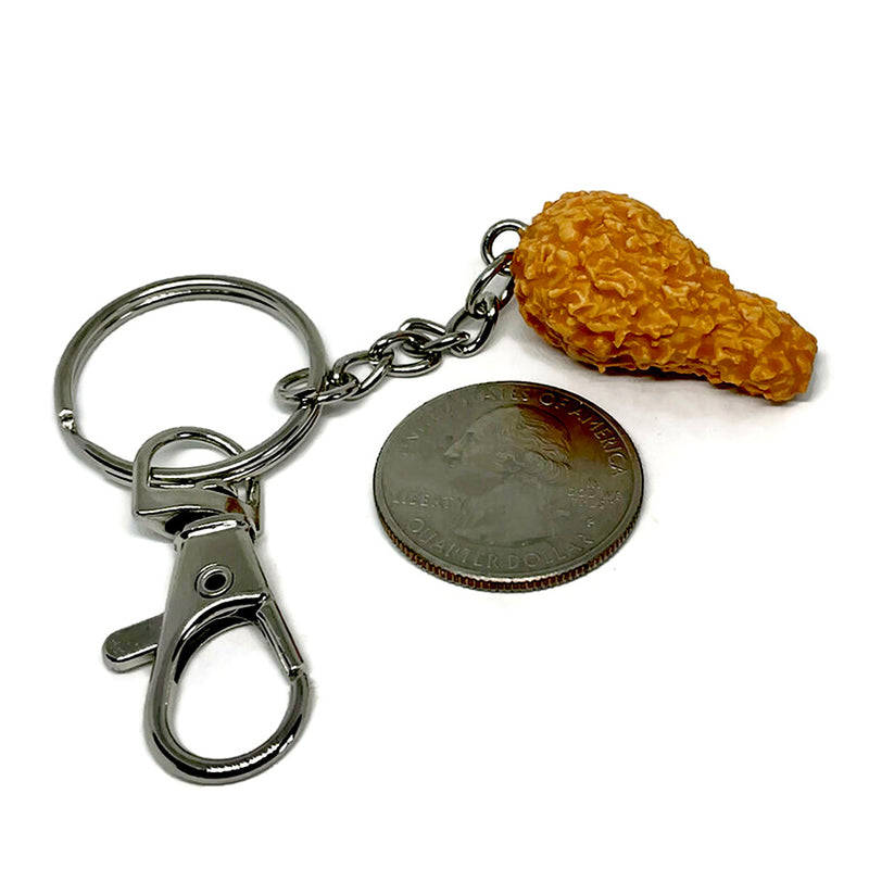 Fried Chicken Drumstick Keychain – My Miniature Kitchen