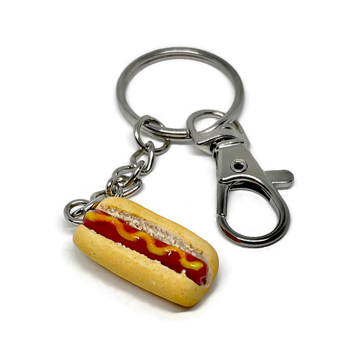 Hot Dog Keychain - The Best Hot Dog Keychain for Foodies