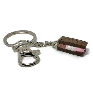 Ice Cream Sandwich Keychain