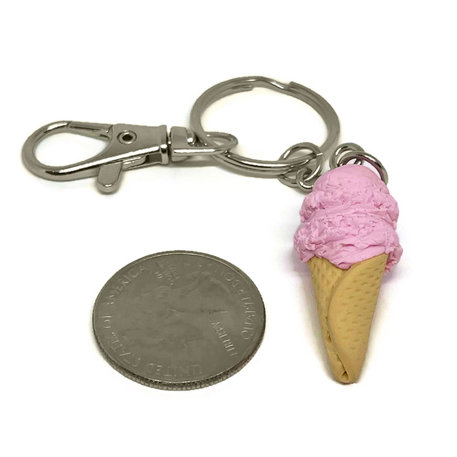 ice Cream keychain, keychain ice cream